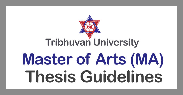 tribhuvan university thesis proposal format