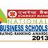 National Business Schools Rating-Ranking Awards 2013