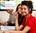 Admission notice from King's College
