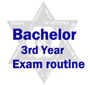 TU Bachelor level 3rd year exam routine 