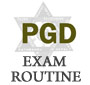 TU PGD Exam Routine