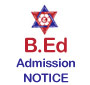 TU 4 Years B.Ed 1st Year Admission Notice