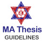 Guidelines for Master of Arts (MA) Thesis at Tribhuvan University (TU)