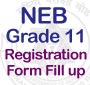 NEB Class 11 Registration Application Form Fill up Notice 2081 2082