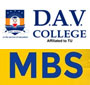 DAV College MBS Admission Notice