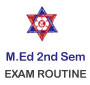 TU M.Ed Second Semester Exam Routine