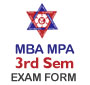TU MBS and MPA Third Semester Exam Form Filling Notice