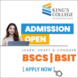 Kings College Admission Notice